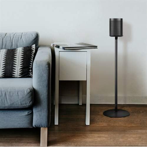 2 x Ständer für SONOS ONE/SL und Play 1 Lautsprecher Boxen Halter Lautsprecherständer Play:1 Schwarz