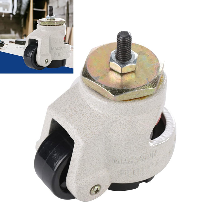 FTVOGUE 4 Stück GD-40S Lenkrollen aus Nylon, für Möbel, Tisch, Rollen, Werkbank, Garage