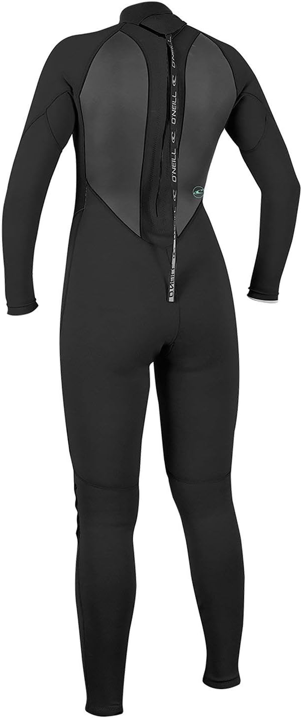 O'Neill Wetsuits Women's Reactor-2 3/2mm Back Zip Full Wetsuit 18 Schwarz (Black), 18 Schwarz (Black
