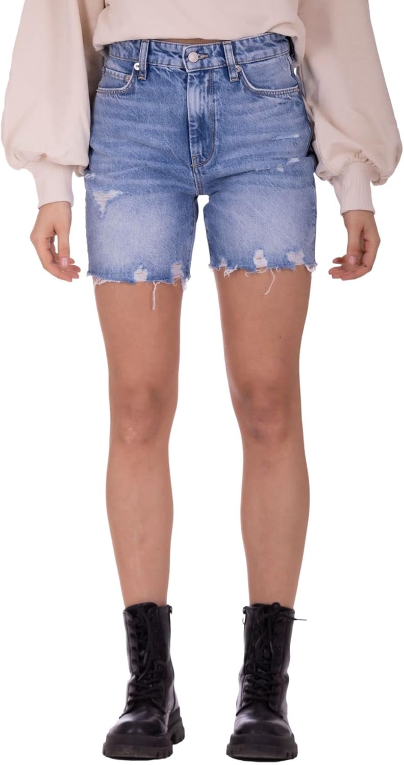 Guess Shorts aus Baumwolle, Twill, für Damen, 80 s Pedal 27, 27