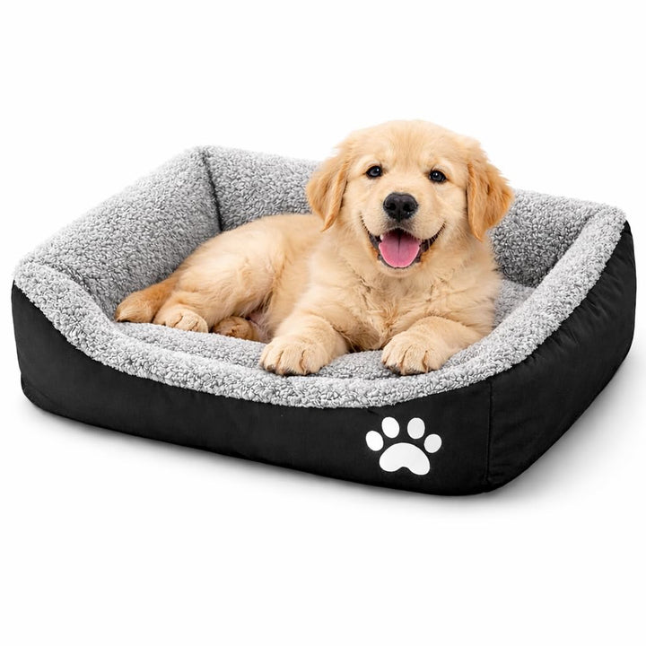 Allvora Hundebett & Katzenbett 54x42 cm – Weiches Haustierbett für kleine Hunde & Katzen, Waschbar,