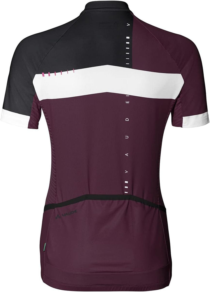 VAUDE Damen Women's Posta Fz Tricot Trikot 40 Cassis, 40 Cassis