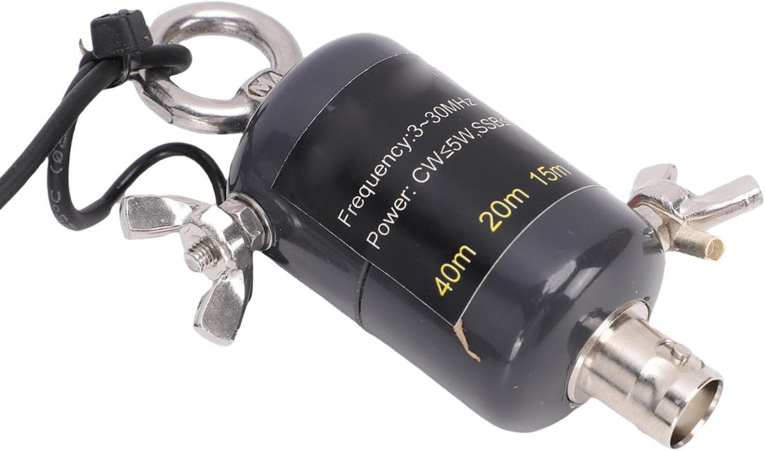 Fafeicy 3 Bis 30 MHz Kurzwellenantenne, Tragbare QRP-End-Fed-Halbwellenantenne mit Abstimmgerät für