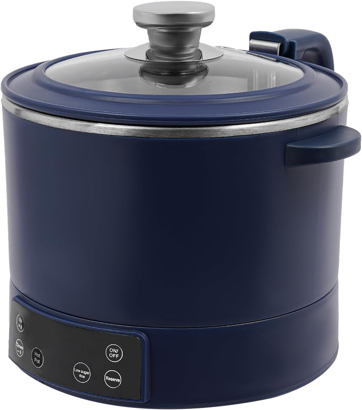 Reiskocher mit niedrigem Zuckergehalt, 1200W Elektrisch Multifunction Rice Cooker, 3L Reiskocher Für