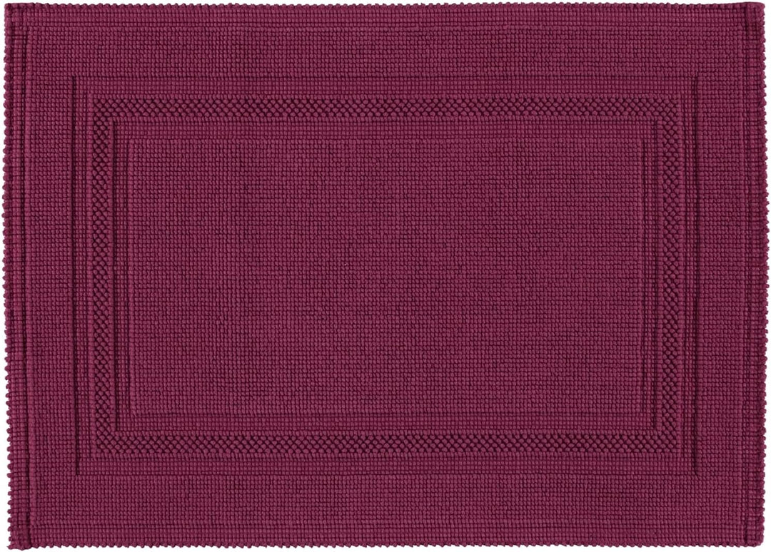 Rhomtuft Badteppich Gala Farbe Brombeer 237 Grösse 50 x 70 cm 50x70 cm, 50x70 cm