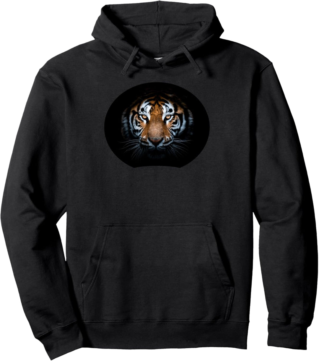 Tiger Kopf - Raubkatze Grosskatze Tiger Pullover Hoodie