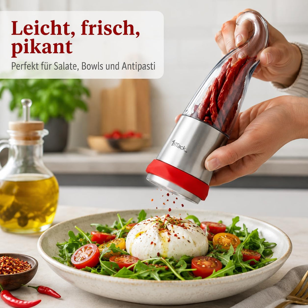 Chilimühle Chili Mühle Chilli Mühle Für Chiliflocken Und Chilischoten Getrocknet, Origineller Gewürz