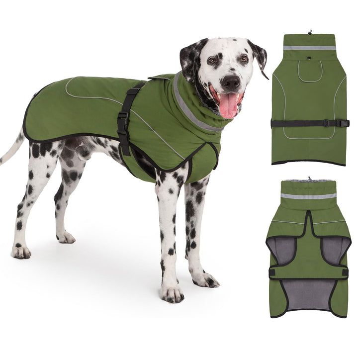 Mantel Hund Wasserdicht Winter Hundemantel Warm Wasserdicht Hundejacke Fleece Hundepullover Hundeman