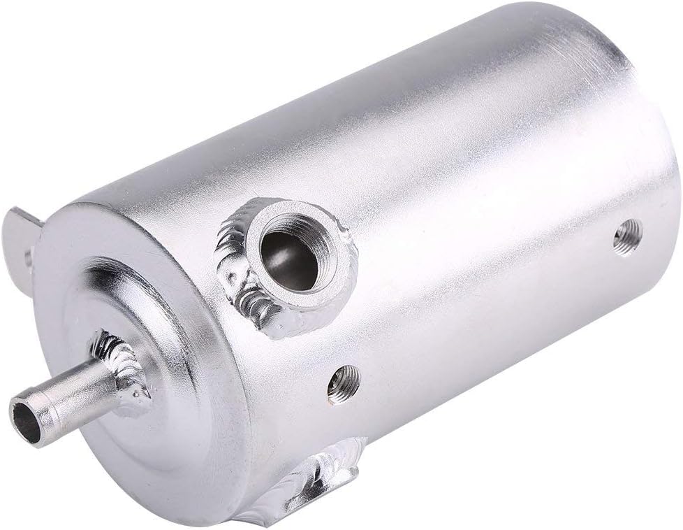 Ölauffangbehälter, Yctze 0.5L Universal Aluminium Automotor Ölauffangbehälter Kann Reservoir Entlüft