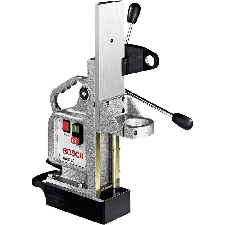 Bosch Professional GMB 32 Magnetbohrständer, 65 mm Spannflanschdurchmesser, 25 KN Magnethaltekraft,