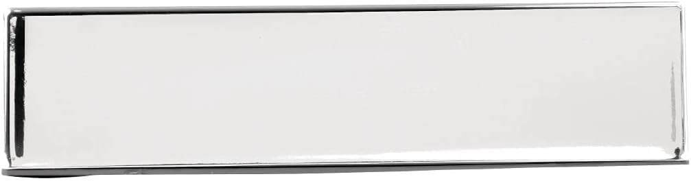 Bolero CF121 Chromierte rechteckige Papiertuch-Box, 61 x 254 x 139 mm