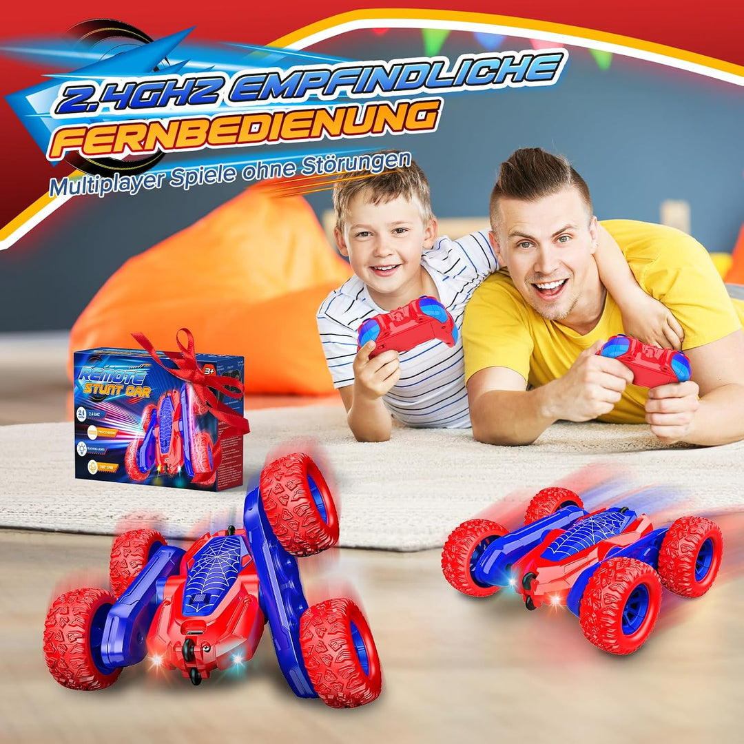Ferngesteuertes Auto ab 3 4 5 6 7 8 Jahre, Spielzeug ab 3-10 Jahre Junge Monstertruck, 4WD RC Auto S