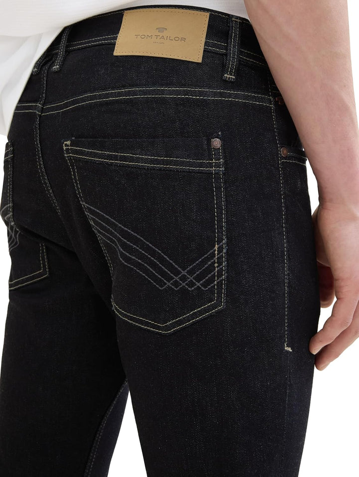 TOM TAILOR Herren Josh Regular Slim Jeans 29W / 30L 10115 - Clean Rinsed Blue Denim, 29W / 30L 10115