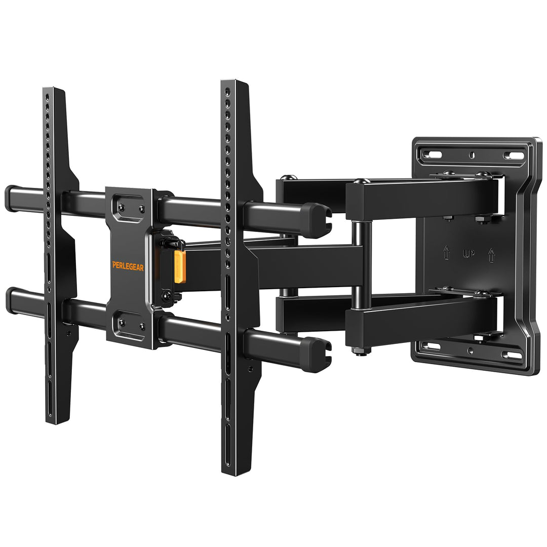 Perlegear TV Wandhalterung für 32-85 Zoll TVs bis zu 60 kg, Schwenkbar Neigbar Wandhalterung Fernseh
