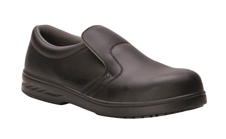 Portwest Steelite Sicherheitsslipper S2, Grösse: 38, Farbe: Schwarz, FW81BKR38 38 EU Schwarz, 38 EU