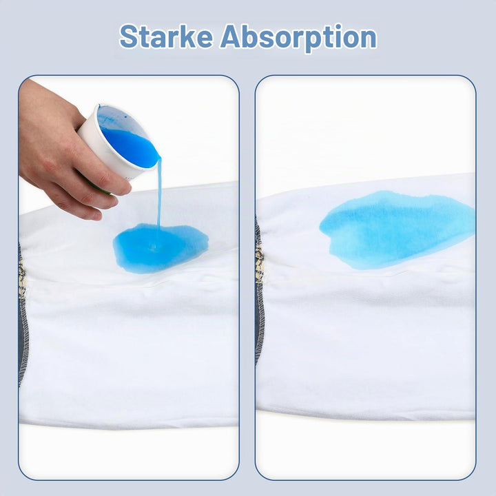 MOEMOE BABY 2 Stück Töpfchentraining Hose für Kinder, waschbare Lernhose mit auslaufsicherem TPU, id