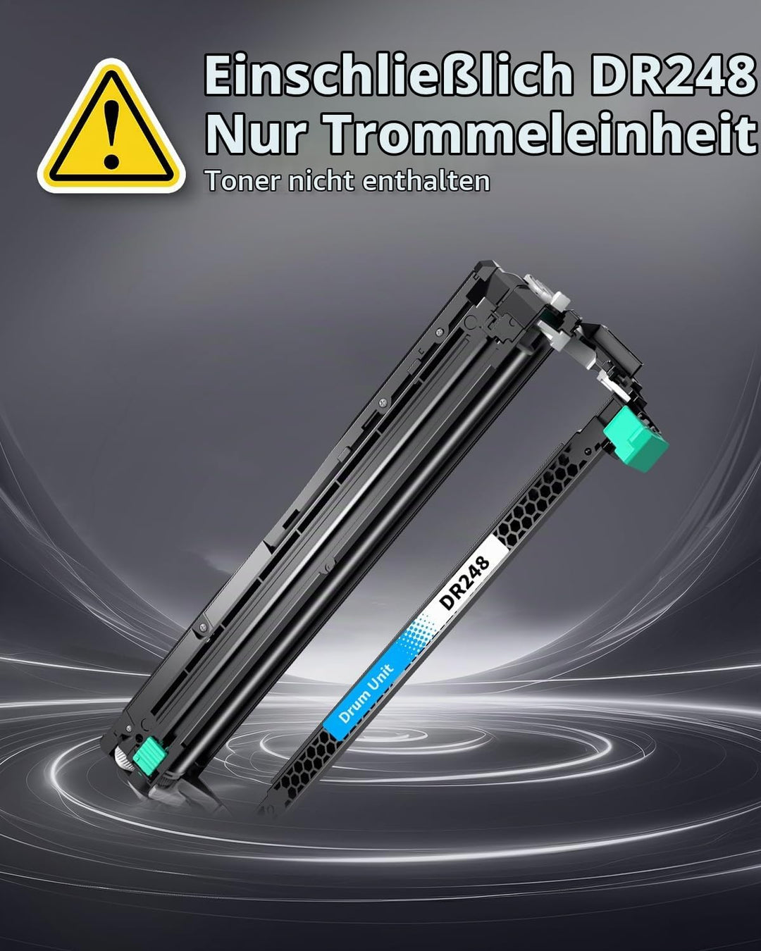INK4U DR248CL Trommel (4er-Pack, Extra Hoch) kompatibel für Brother DR-248CL Trommeleinheit für TN24