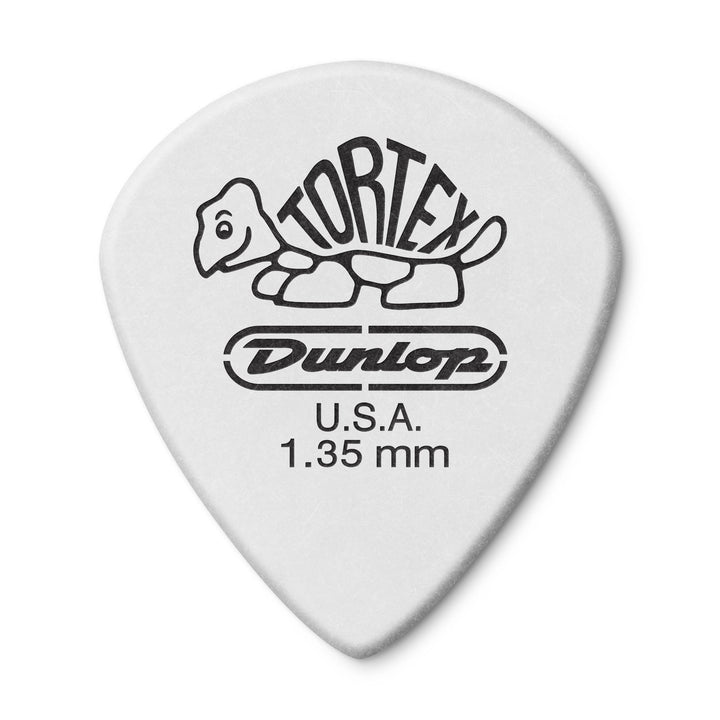 Médiators Jim Dunlop 1,35mm Tortex White Jazz III 1,35mm sachet de 72 Sachet de 72 1,35mm, Sachet de