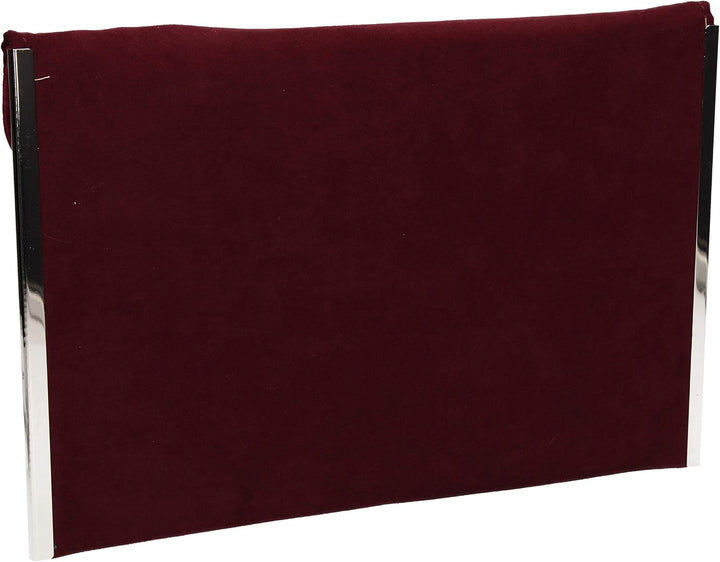SwankySwans Damen-Clutch Louis, Veloursleder/Samt, schlankes Briefumschlag-Design, ideal für Partys,