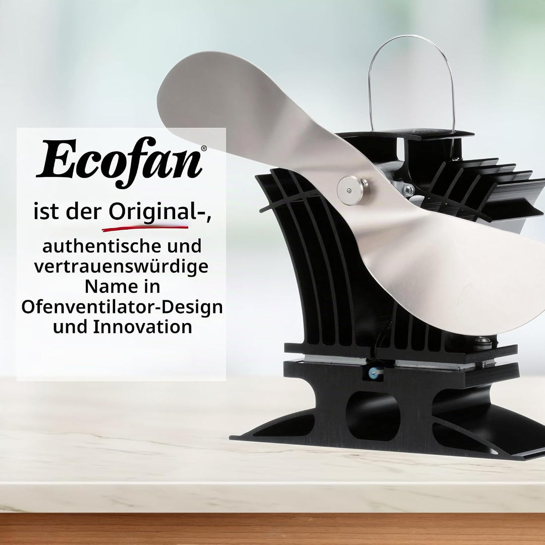 Ecofan Belair, Niedertemperatur, wärmebetriebener Ofenventilator, 238 m³/h, 806EUKBX, 22,86 cm-Blatt