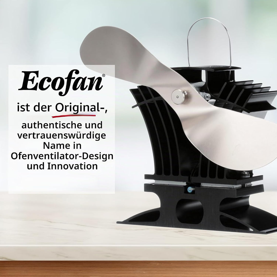Ecofan Belair, Niedertemperatur, wärmebetriebener Ofenventilator, 238 m³/h, 806EUKBX, 22,86 cm-Blatt