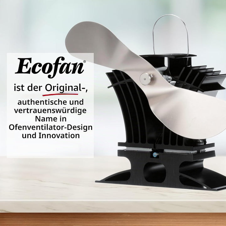 Ecofan Belair, Niedertemperatur, wärmebetriebener Ofenventilator, 238 m³/h, 806EUKBX, 22,86 cm-Blatt