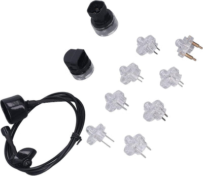 Einspritzdüsen Testkit 11 Teilig, 8 Leuchten, 2 Iac Tester, 1 Verlängerungskabel Zur Diagnose Von Ve