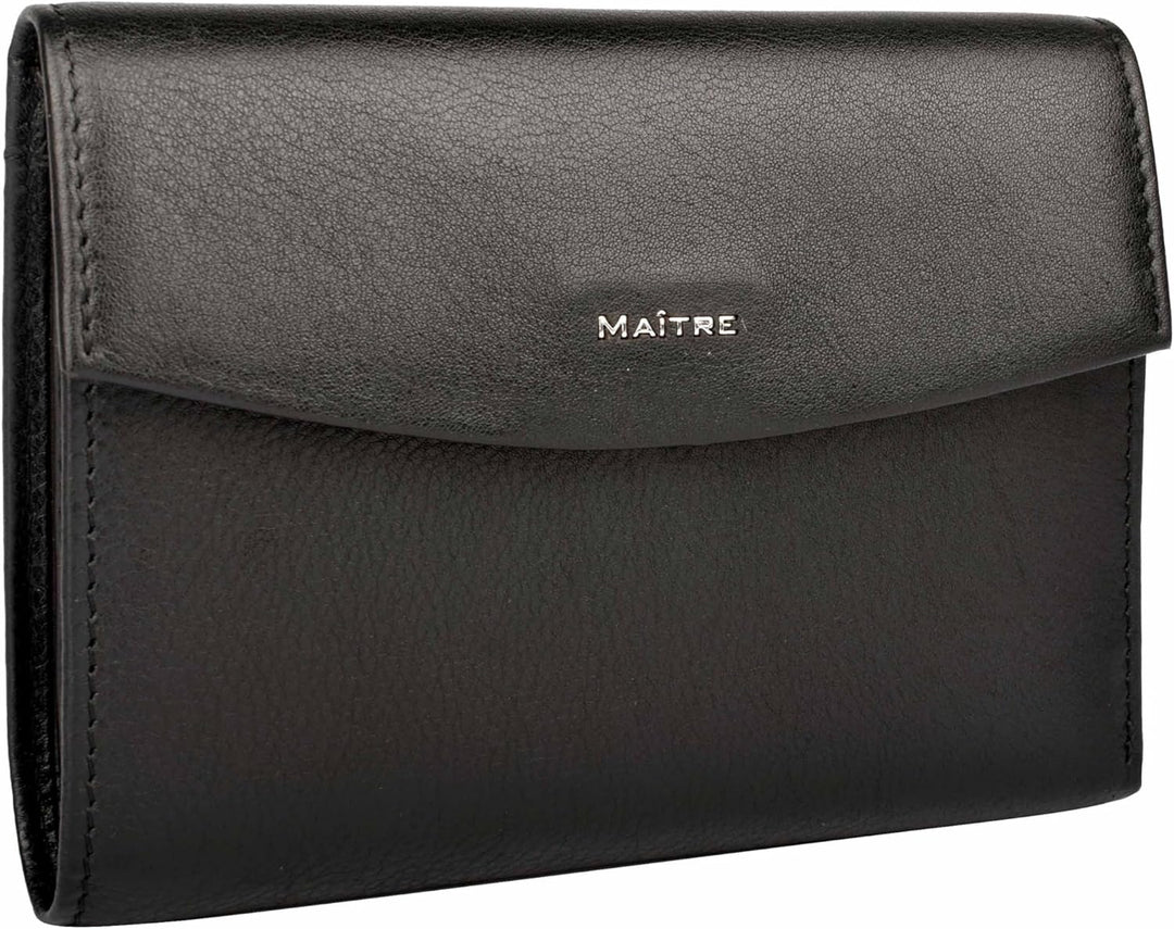 Maitre - Leder Geldbörse mit RFID Schutz, Münzfach & Scheinfach für Damen & Herren - Portemonnaie mi