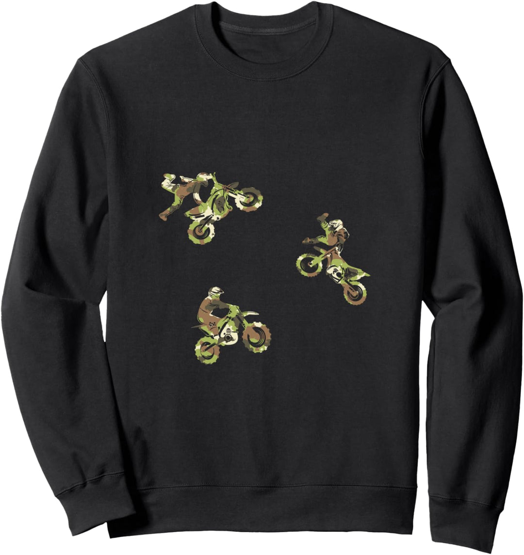 Dirtbike Motocross Kinder Motorrad Junge Freestyle Motocross Sweatshirt