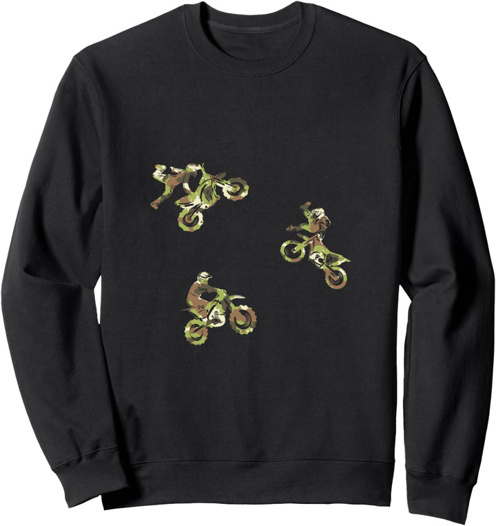 Dirtbike Motocross Kinder Motorrad Junge Freestyle Motocross Sweatshirt