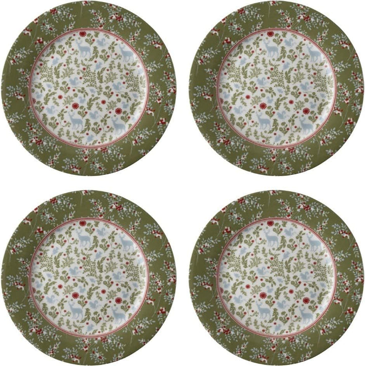 Laura Ashley Stockbridge Collectables Geschenkset 4 Dessertteller 20 cm Porzellan Dessertteller - 20
