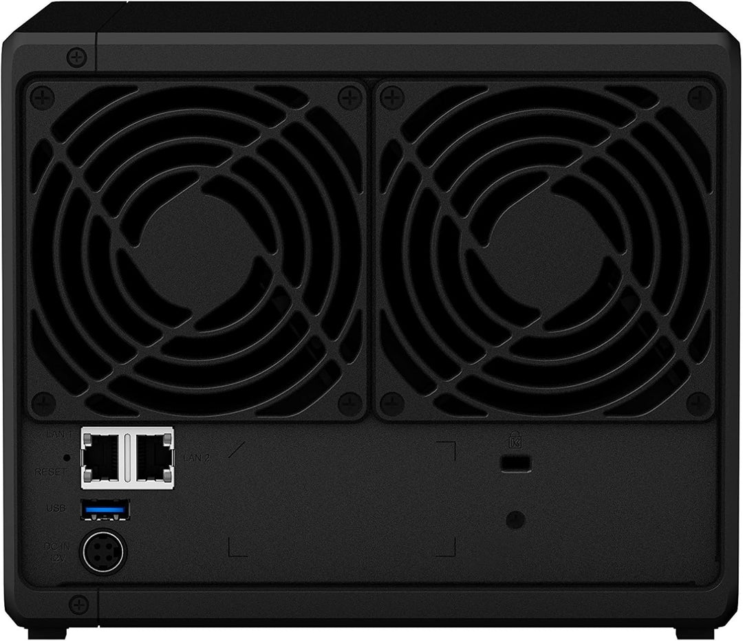 Synology DS418 8TB (4 x 2TB WD RED) 4 Bay Desktop-NAS-Einheit, 8TB