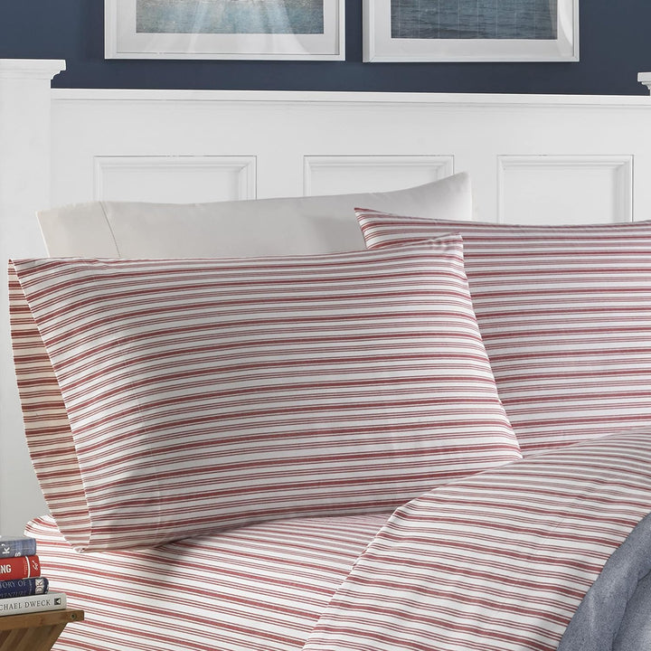 Nautica - Perkal-Kollektion – Bettwäsche-Set – 100% Baumwolle, knackig und kühl, leichte und feuchti