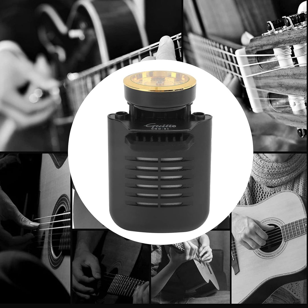 Gitarren-Feuchtigkeitspflegesystem, tragbarer Gitarren-Luftbefeuchter mit 100-ml-Tropfflasche zur Ve