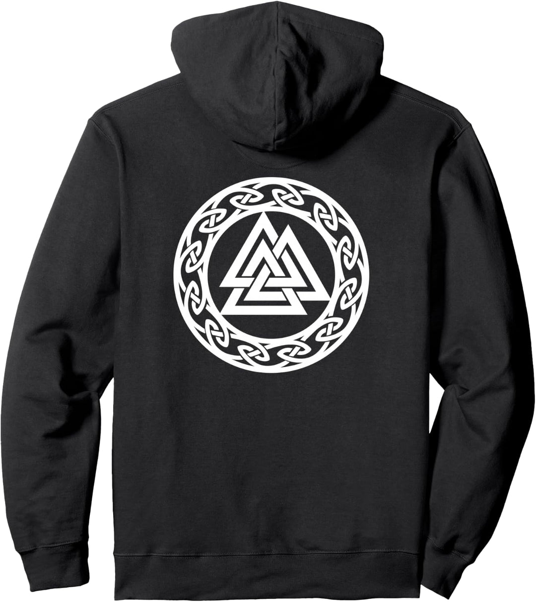 Valknut, Odin, Wikinger Symbol, Pagan Nordisch Germanisch, Pullover Hoodie