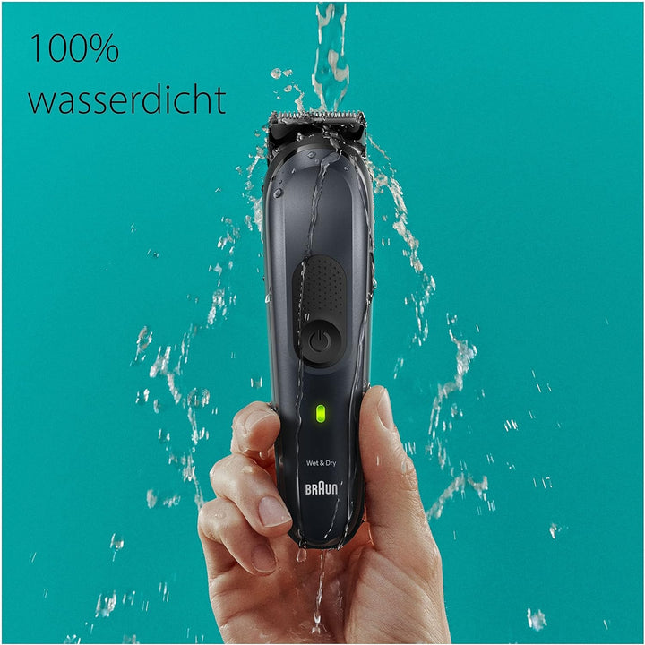 Braun All-In-One Bartpflege Bodygroomer Set, 17-in-1 Barttrimmer/Bartschneider, Trimmer/Haarschneide