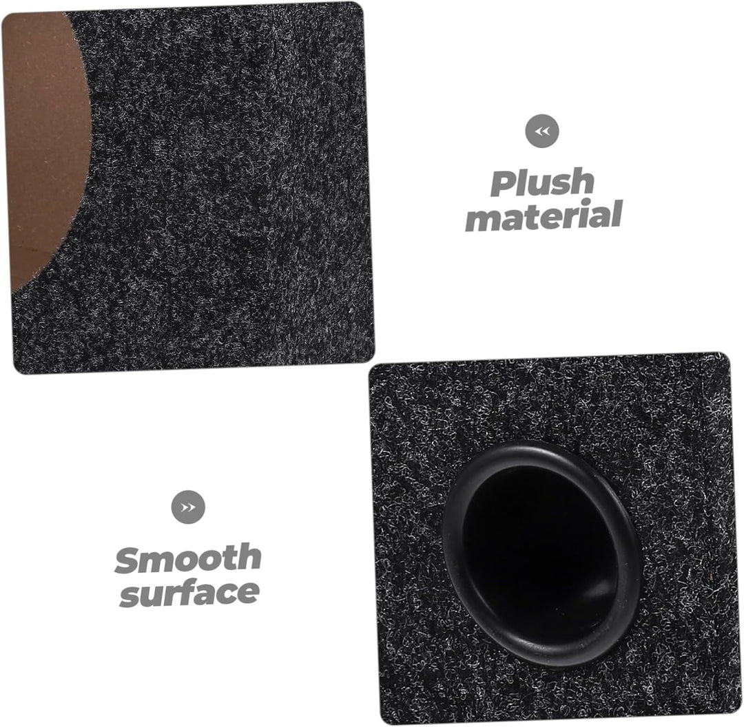 BESTOYARD 8-Zoll Subwoofer Kasten für Single Cab Autos Versiegeltes Gehäuse mit Teppichboden für Ver