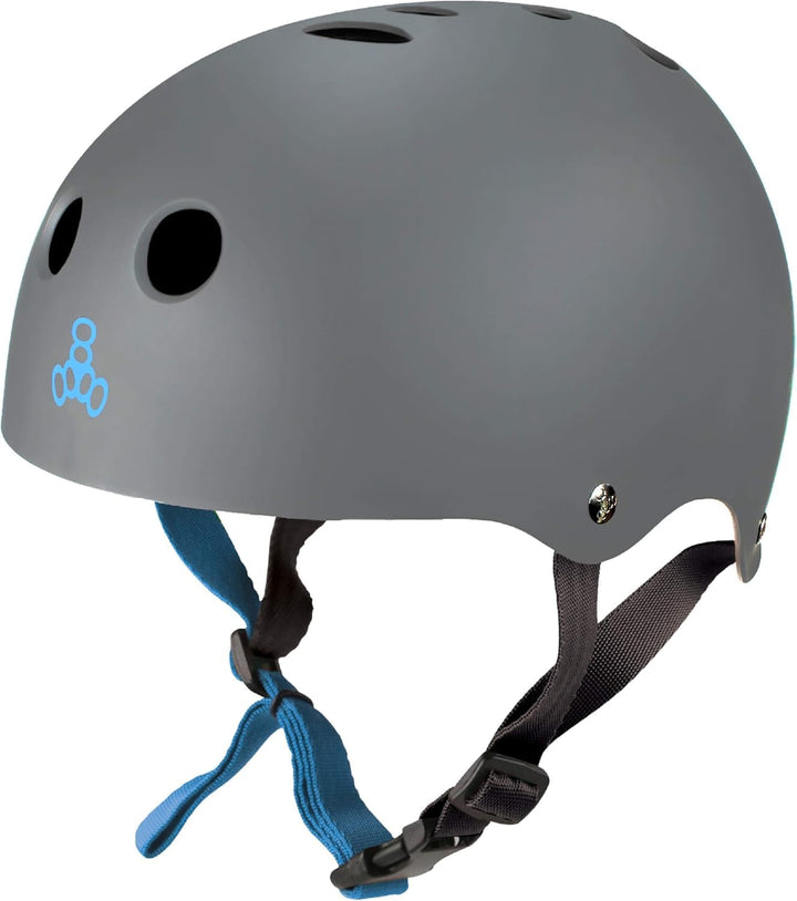 Triple Eight Herren Sweatsaver Halo Water Helmet for Wakeboarding and Waterskiing Helm Karbongummi.