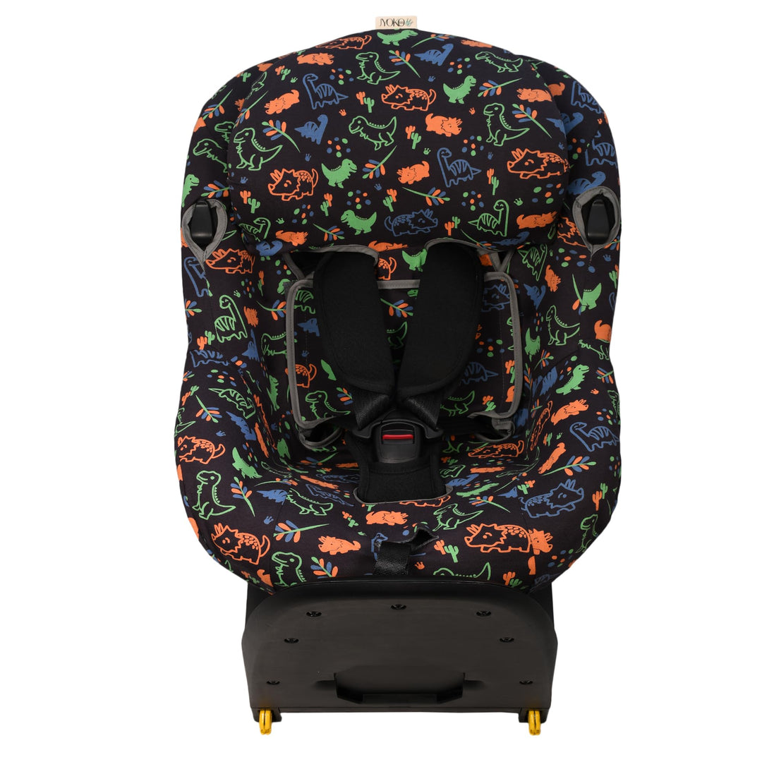 JYOKO Kids Bezug für Autositz kompatibel mit Maxi Cosi (Happy Dino, Maxi Cosi Mica I-Size)