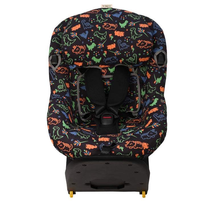 JYOKO Kids Bezug für Autositz kompatibel mit Maxi Cosi (Happy Dino, Maxi Cosi Mica I-Size)