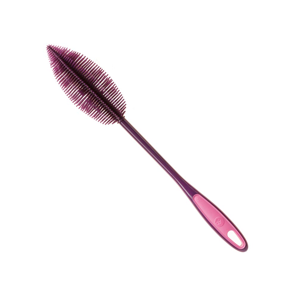Kochblume Flaschenbürste 36cm | Premium-Silikon & BPA frei| Hitzbeständig | Spülmaschinenfest | Für