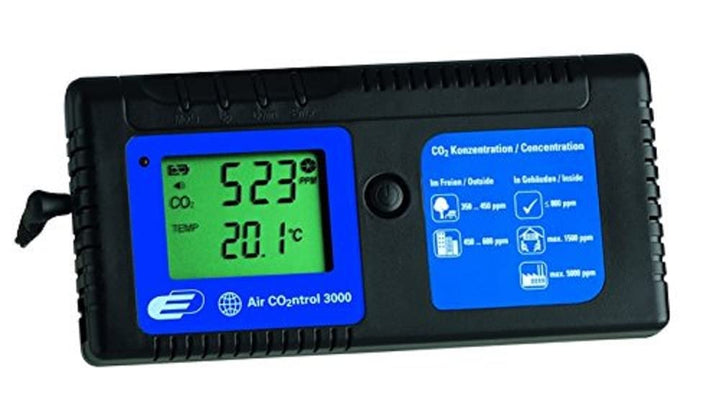 TFA Dostmann Airco2ntrol 3000 CO2-Messgerät, zur Überwachung der CO2-Konzentration, akustischer Alar