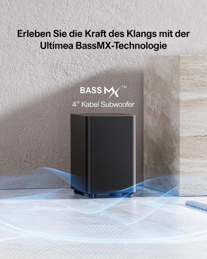 ULTIMEA 5.1 Soundbar mit Dolby Atmos, Surround Sound System, Aura A50 Pro | App Control, Home Theate