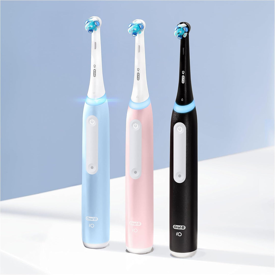 Oral-B iO Series 3 Plus Edition Doppelpack Elektrische Zahnbürste/Electric Toothbrush, PLUS 4 Aufste