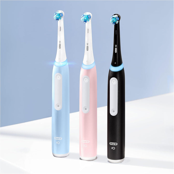 Oral-B iO Series 3 Plus Edition Doppelpack Elektrische Zahnbürste/Electric Toothbrush, PLUS 4 Aufste