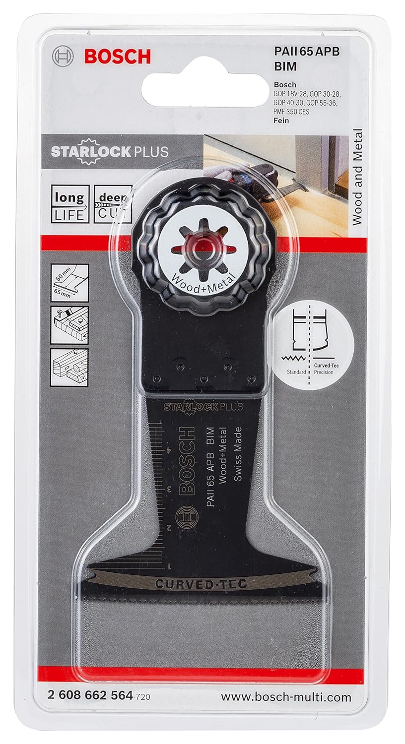 Bosch Accessories Professional Tauchsägeblatt (Holz und Metall, für Multifunktionswerkzeuge Starlock