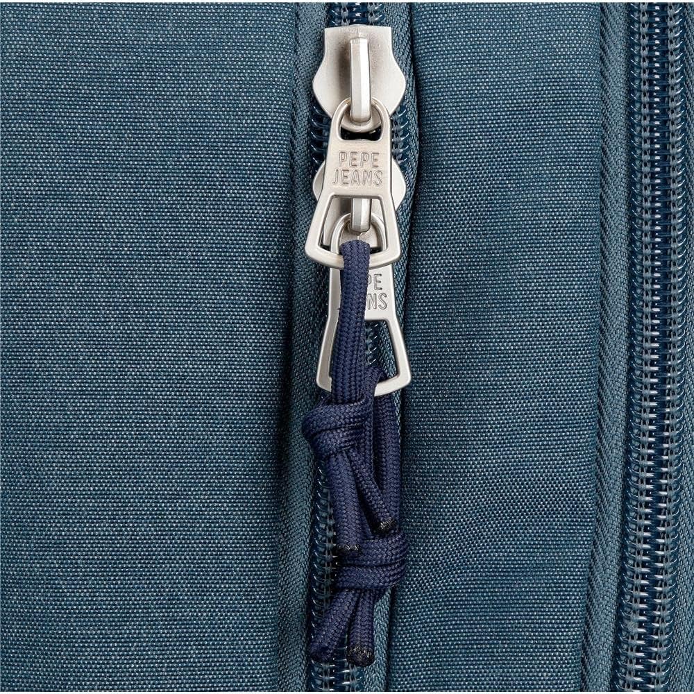 Pepe Jeans Kay Blue Koffer 22x10x9 cm Polyester Pepe Federmäppchen, Pepe Federmäppchen