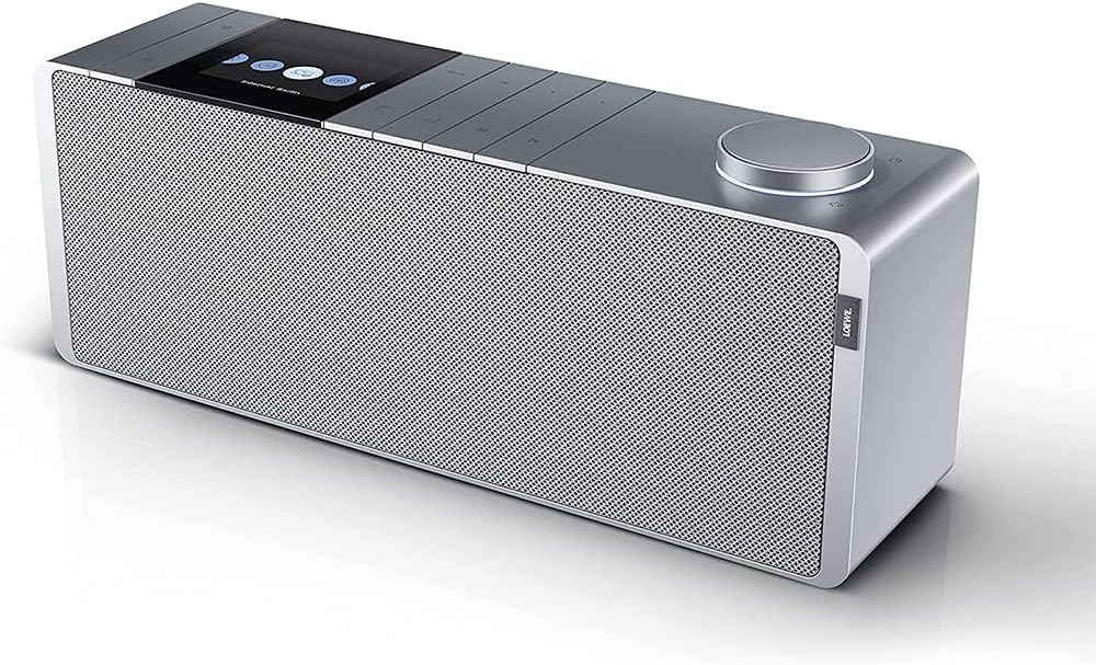Loewe klang s1 Lichtgrau, Stereo Smartradio, 80 Watt, DAB, DAB+, UKW, Audio Streaming, Bluetooth, US