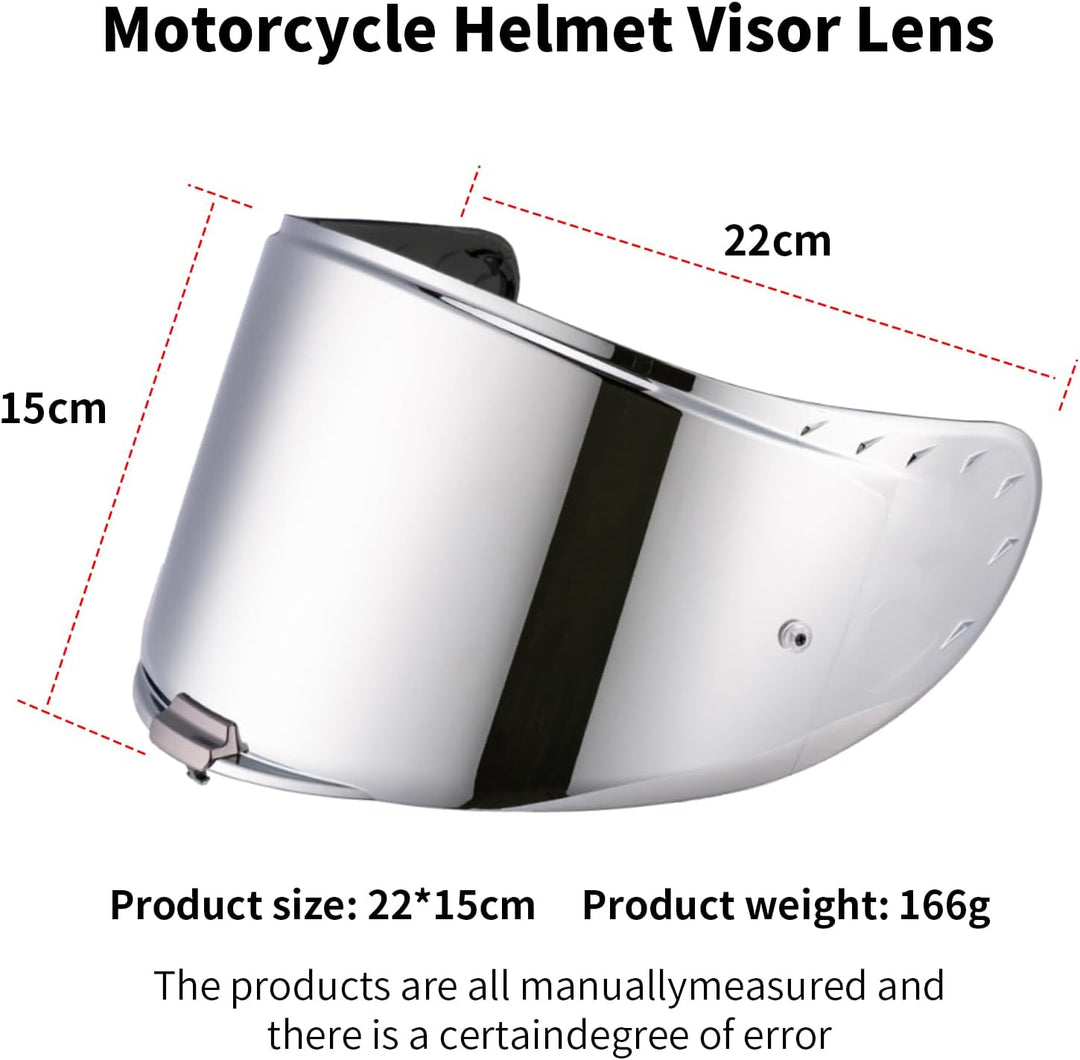 Helmvisier für FF327 Challenger,Motorradhelm Visier,Motorrad Windschutz Helm Objektiv Visier Vollges