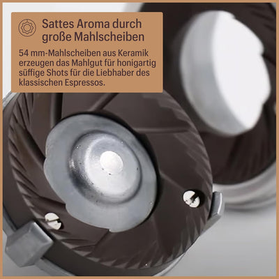 Baratza - Forte AP 230V Kaffeemühle - Elektrische Kaffeemühle mit Mahlwerk, Edelstahl ZCG1085SIL4FEU